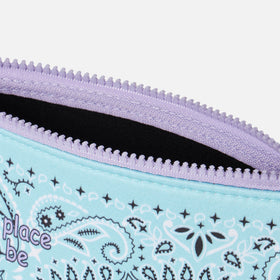 Aline wassergrüne Scuba-Pochette