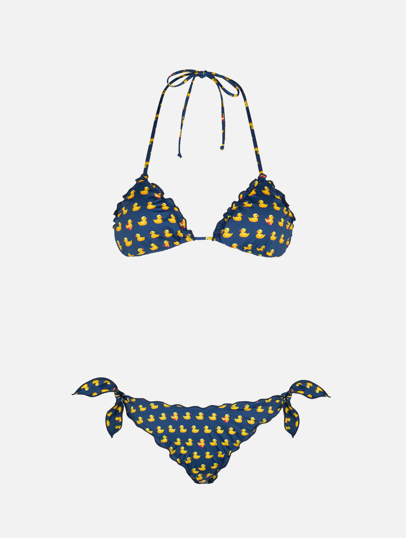 Bikini da donna a triangolo classico Sagittarius Moon con papere