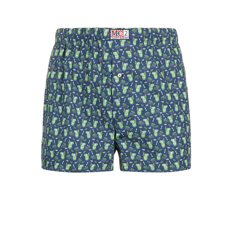 Boxer intimo uomo stampa Mojito