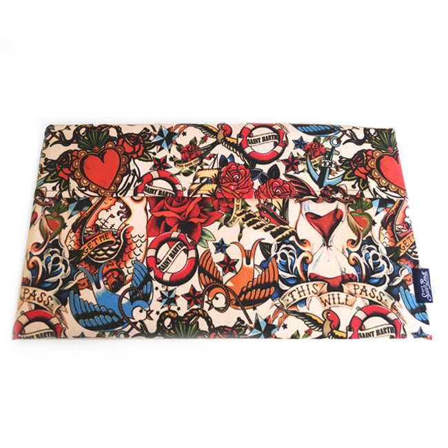 Microfiber towel tattoo print - MC2 Saint Barth