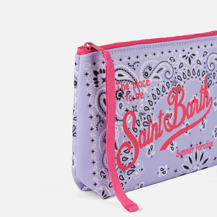Aline lila Bandana-Tauchtasche