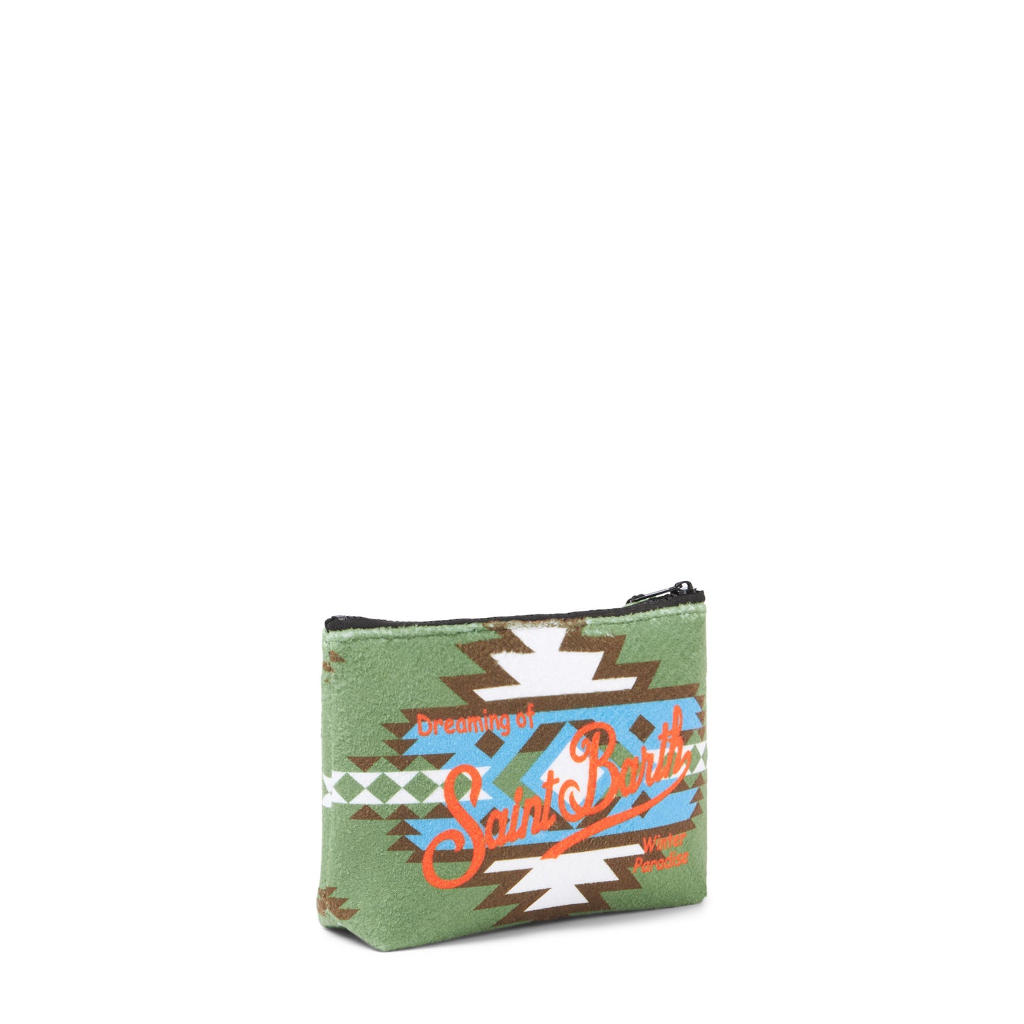 Aline Wollpochette mit Ethno-Print
