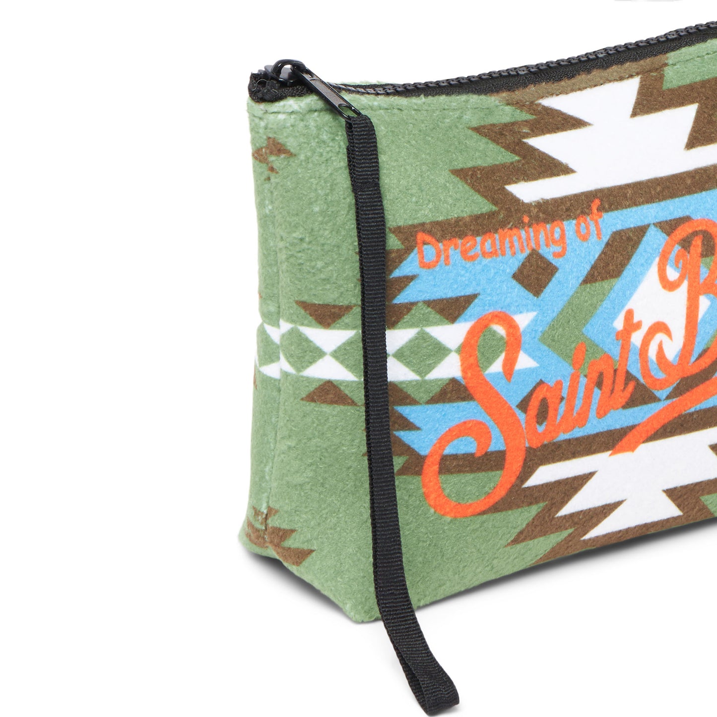 Aline Wollpochette mit Ethno-Print