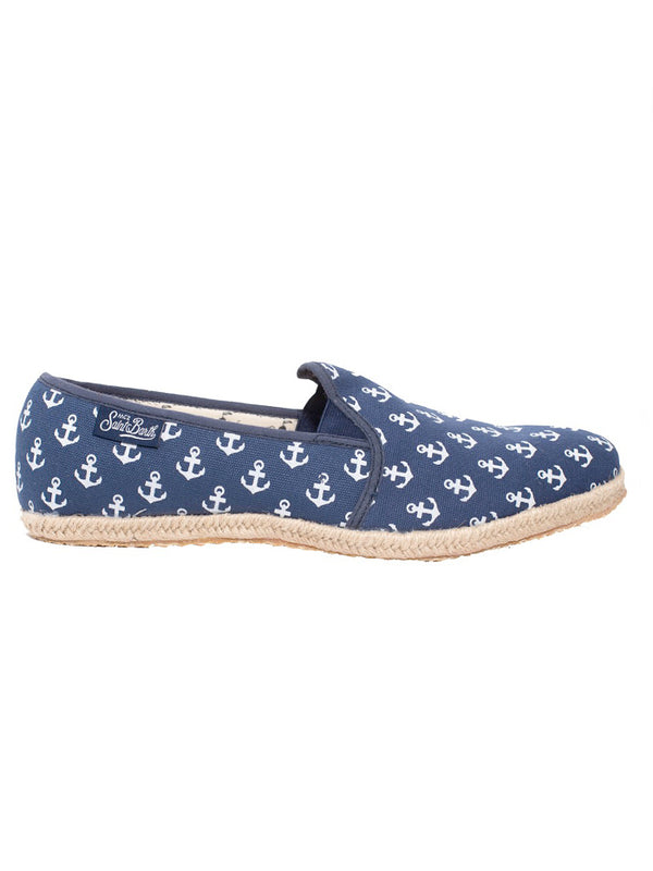 Anchor canvas shoes for men