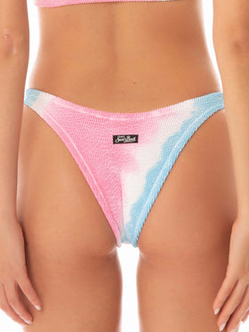 Slip da bagno sgambato da donna crinkle