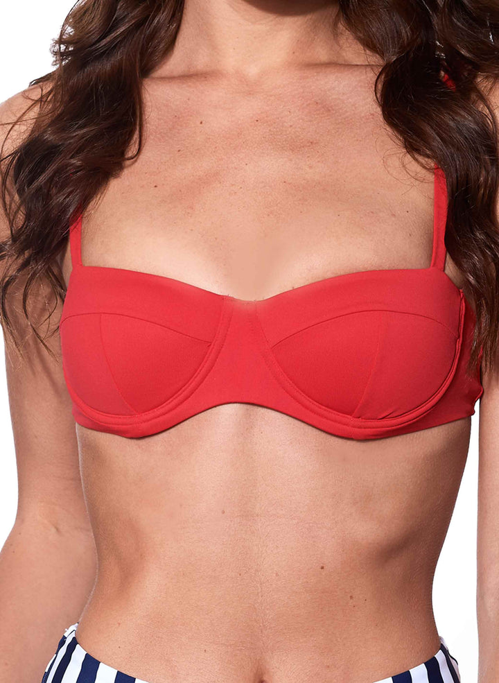 Underwired red bralette - MC2 Saint Barth