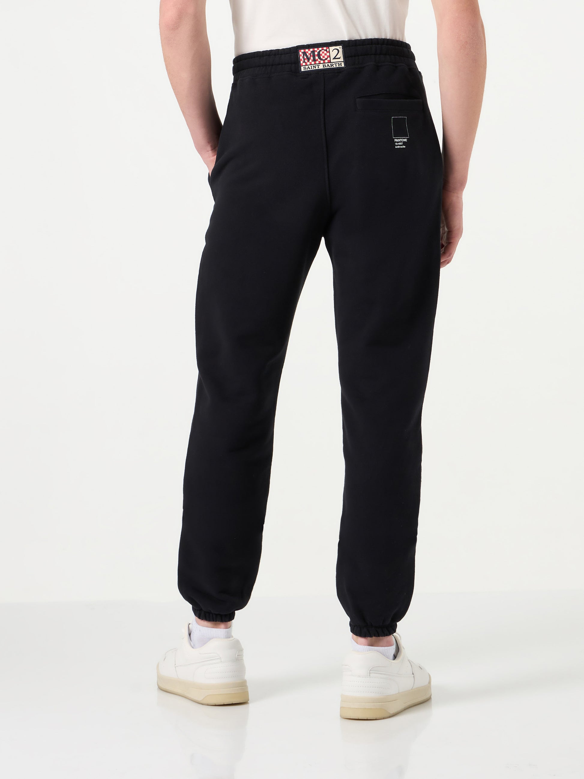 Black track pants | Pantone® Special Edition - MC2 Saint Barth