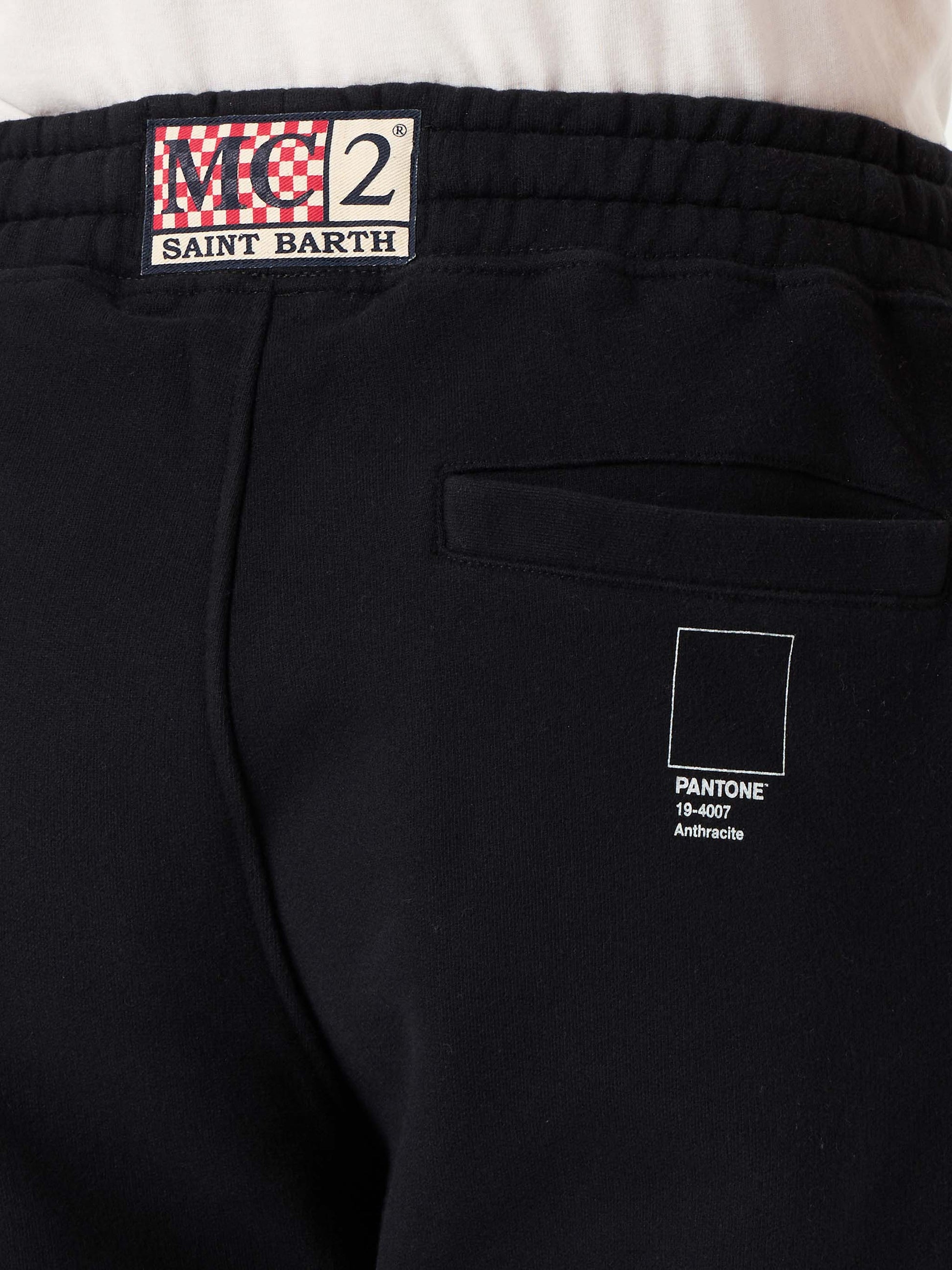 Black track pants | Pantone® Special Edition - MC2 Saint Barth