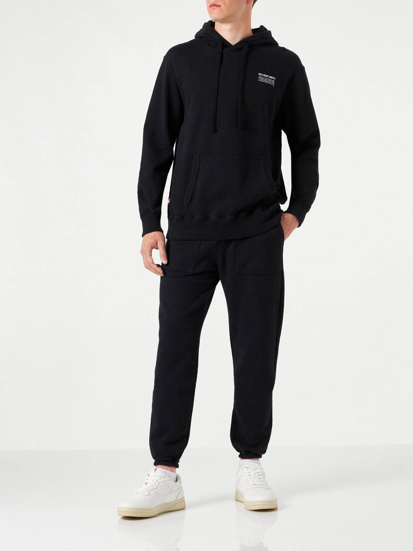 Black track pants | Pantone® Special Edition - MC2 Saint Barth