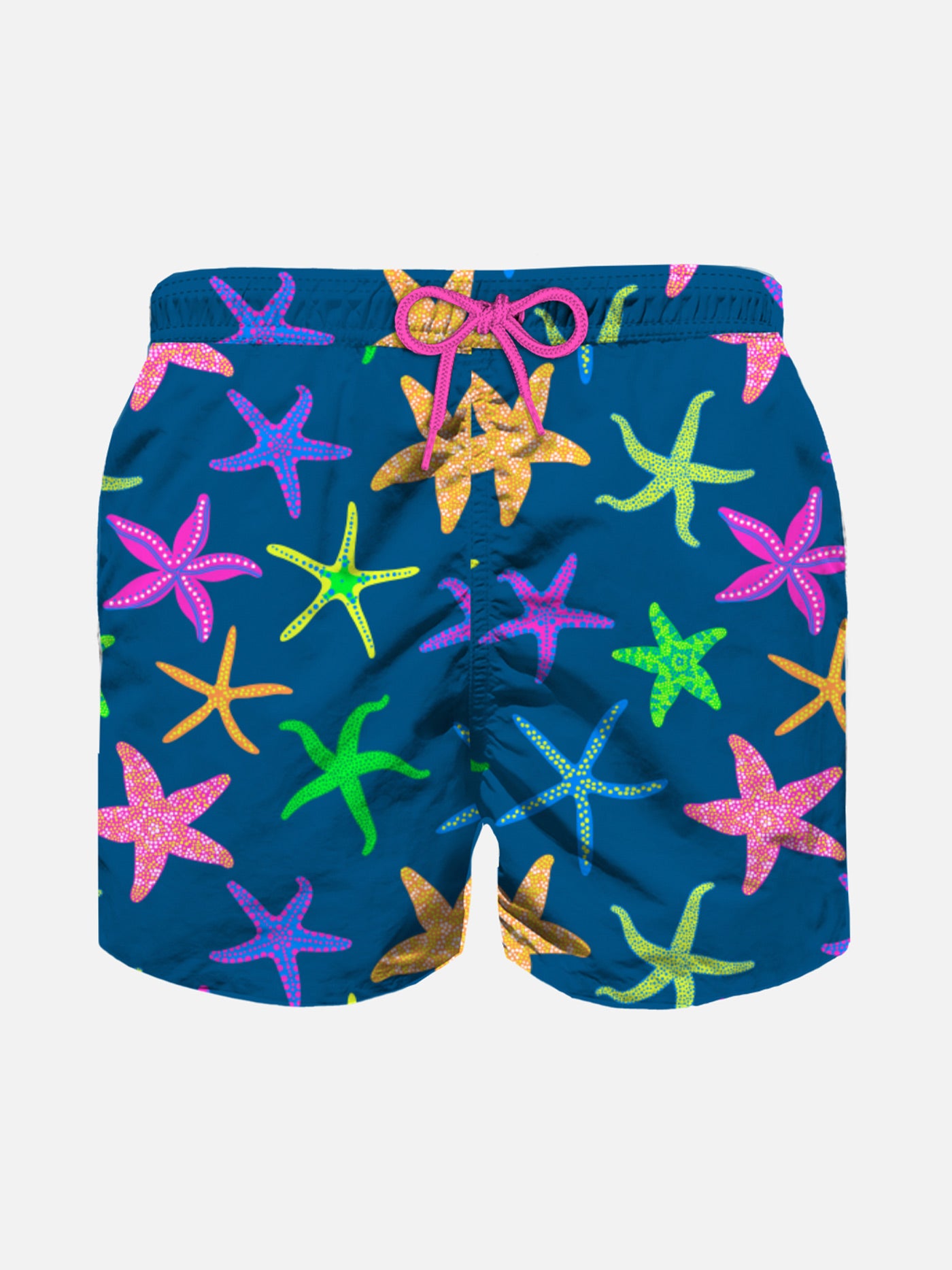 Boy swim shorts with multicolor starfish print - MC2 Saint Barth