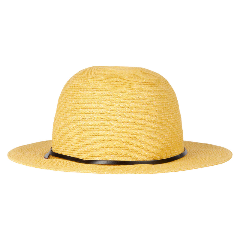 Mustard yellow chapeaux hat