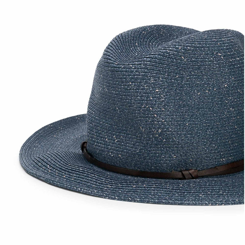 Cappello in fibra di carta blu jeans