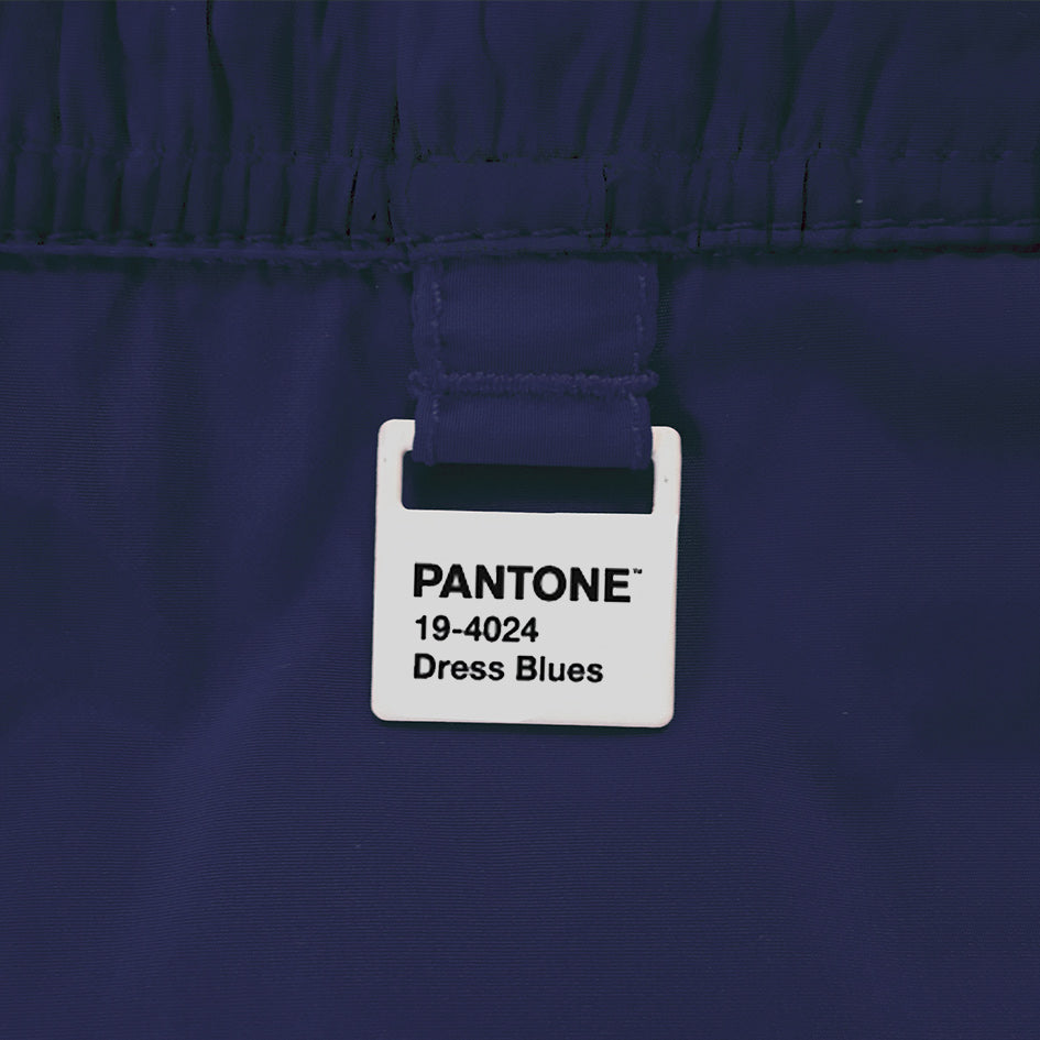 Costume da bagno da bambino in tessuto leggero blu navy | EDIZIONE SPECIALE PANTONE®