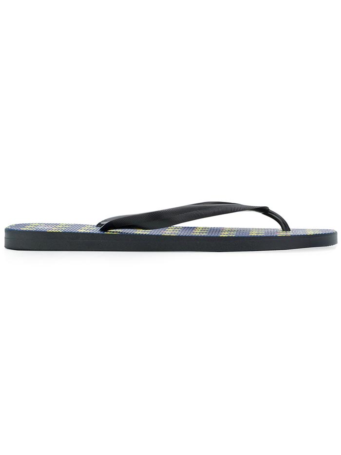 Herren-Flip-Flops mit Enten-Print