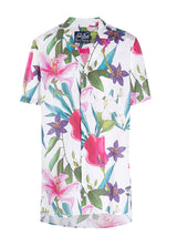 Tropical print man shirt