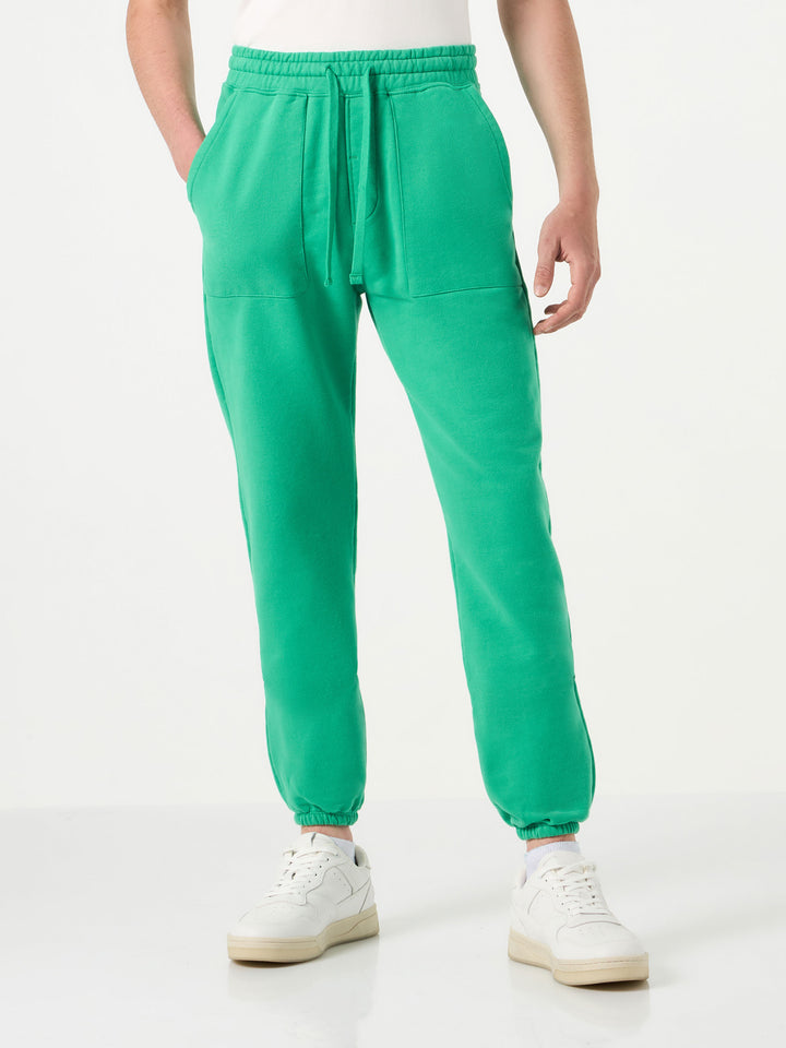 Grass green track pants | Pantone® Special Edition
