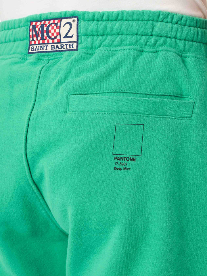 Grass green track pants | Pantone® Special Edition