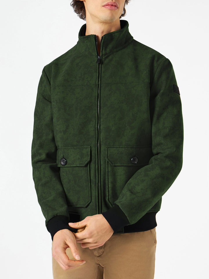 Man British green thermo jacket Byron - MC2 Saint Barth