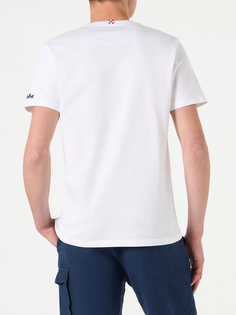 Man cotton t-shirt with Spritz pocket | APEROL SPECIAL EDITION