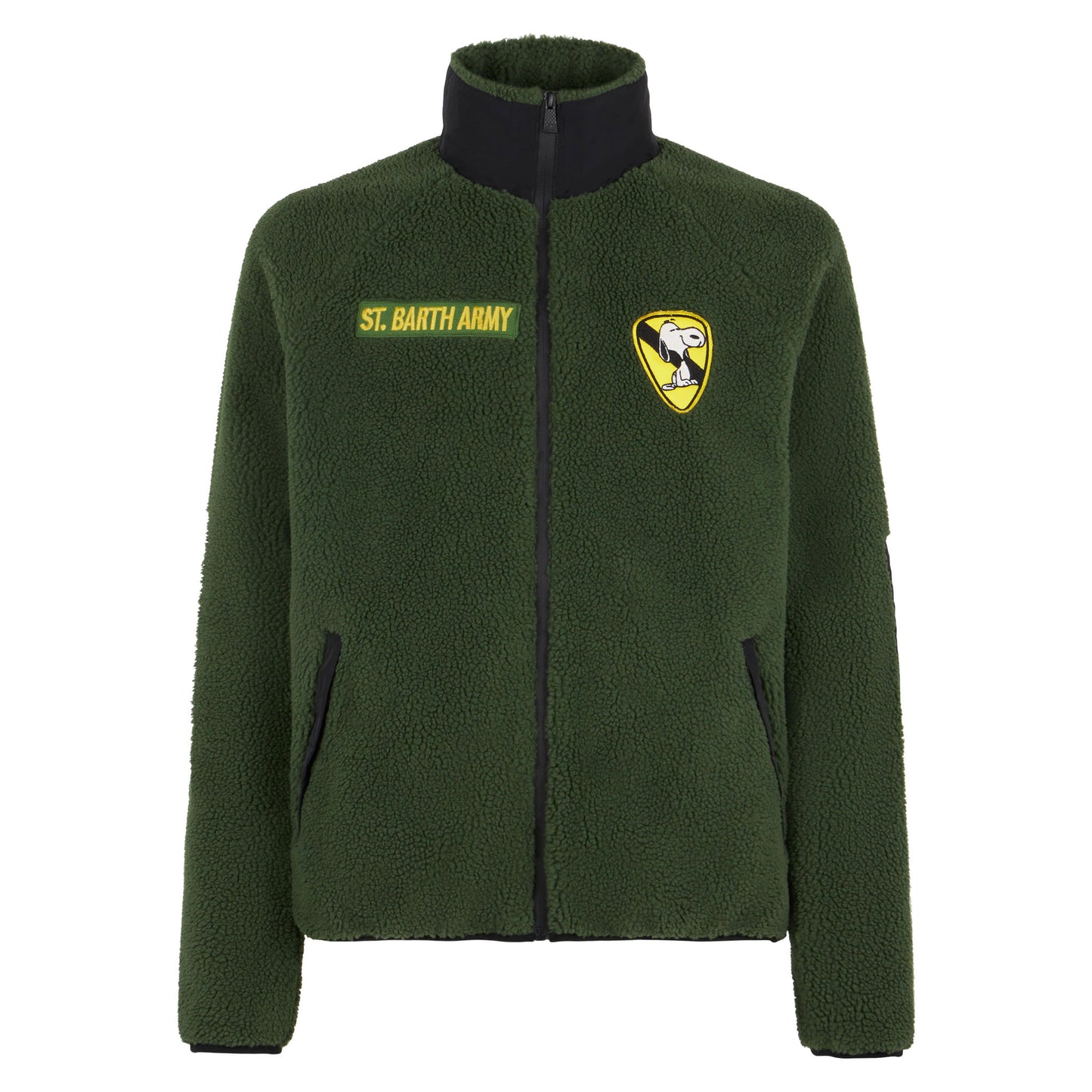 Sherpa jacket with Snoopy patch | Peanuts® Special Edition