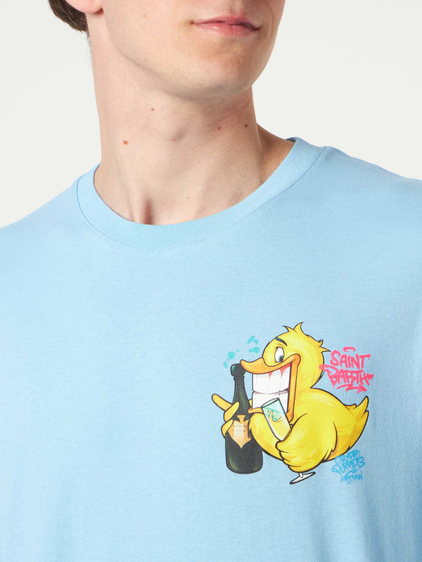 Herren-T-Shirt mit Enten-Print | CRYPTO PUPPETS® SONDERAUSGABE