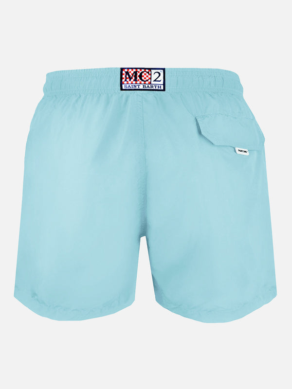 Man light blue swim shorts | PANTONE™ SPECIAL EDITION