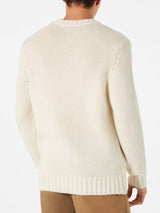 Maglia Bombardino Ski Club in misto cashmere