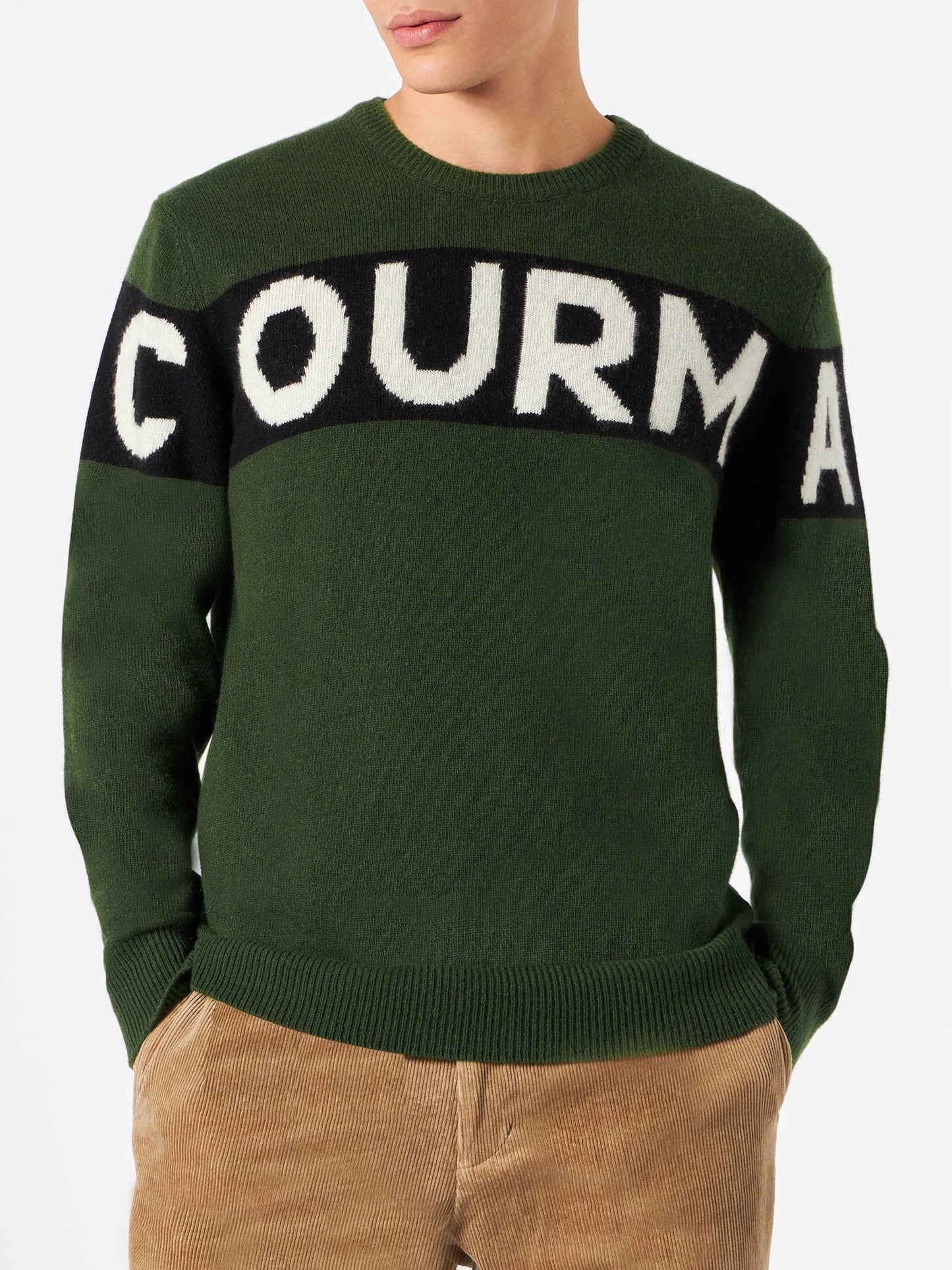 Courma blended cashmere man sweater