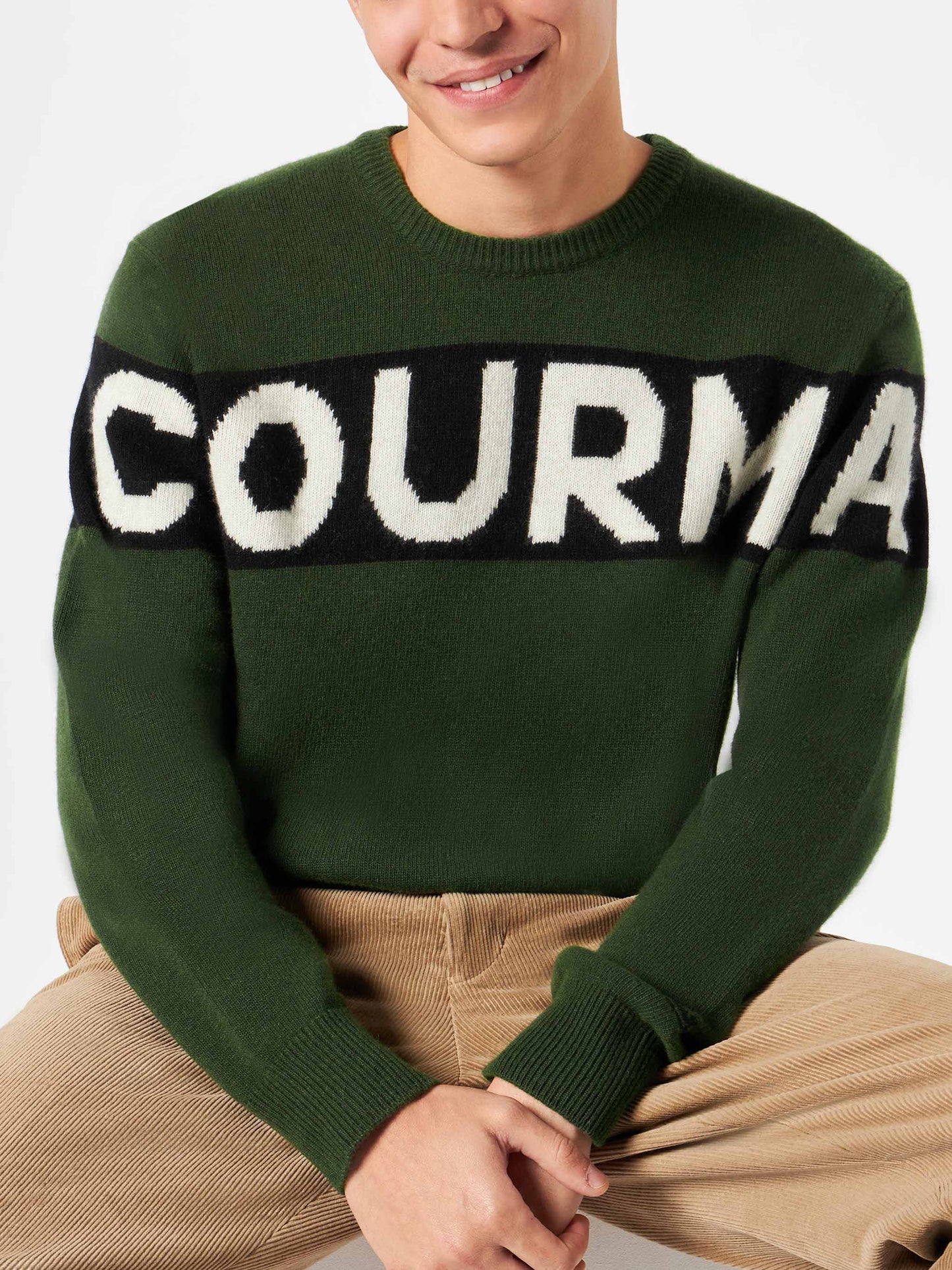 Courma blended cashmere man sweater