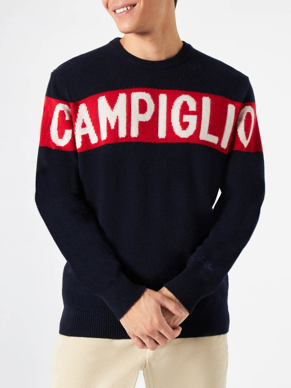 Maglia da uomo Campiglio in misto cashmere