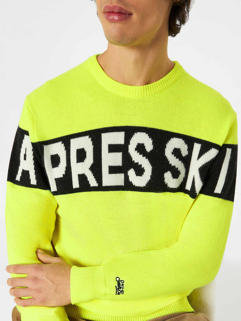 Man sweater with Apres Ski lettering