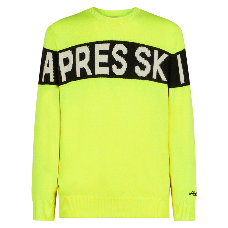 Man sweater with Apres Ski lettering