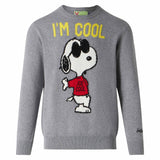 Maglione da uomo con Rock Snoopy grigio | SNOOPY - EDIZIONE SPECIALE PEANUTS™