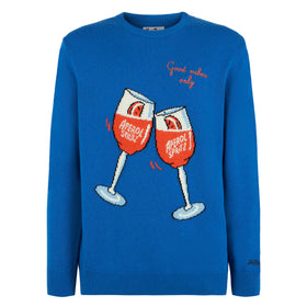 Man sweater with Aperol Spritz print | APEROL SPECIAL EDITION