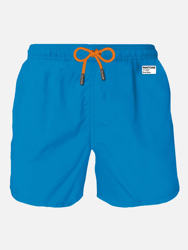 Man bluette swim shorts | PANTONE™ SPECIAL EDITION