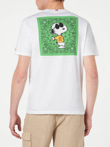 Herren-T-Shirt aus Baumwolle mit Bandanna-Snoopy-Aufdruck | SNOOPY – PEANUTS™ SONDEREDITION