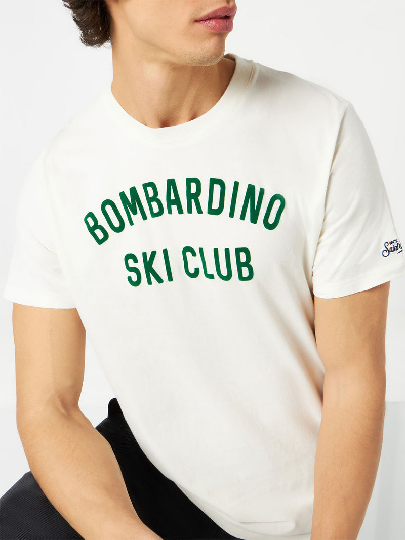 Herren-T-Shirt mit Bombardino Ski Club-Aufdruck