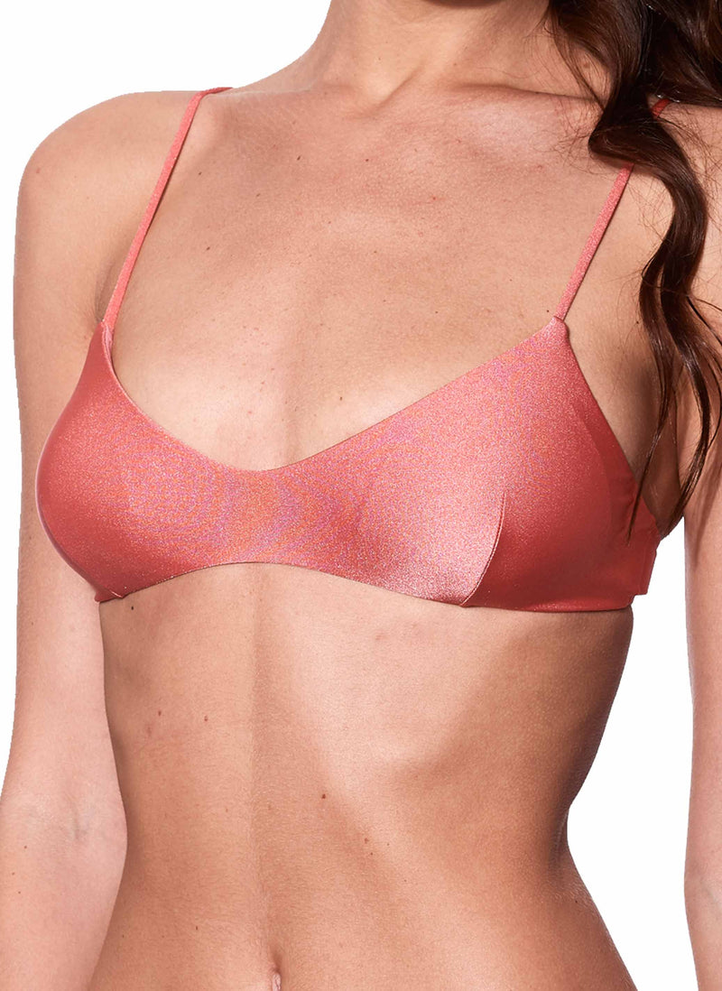 Bralette rosa pesca