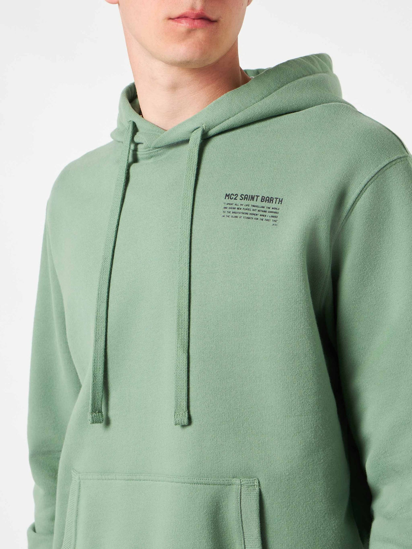 Felpa con cappuccio verde militare | EDIZIONE SPECIALE PANTONE®