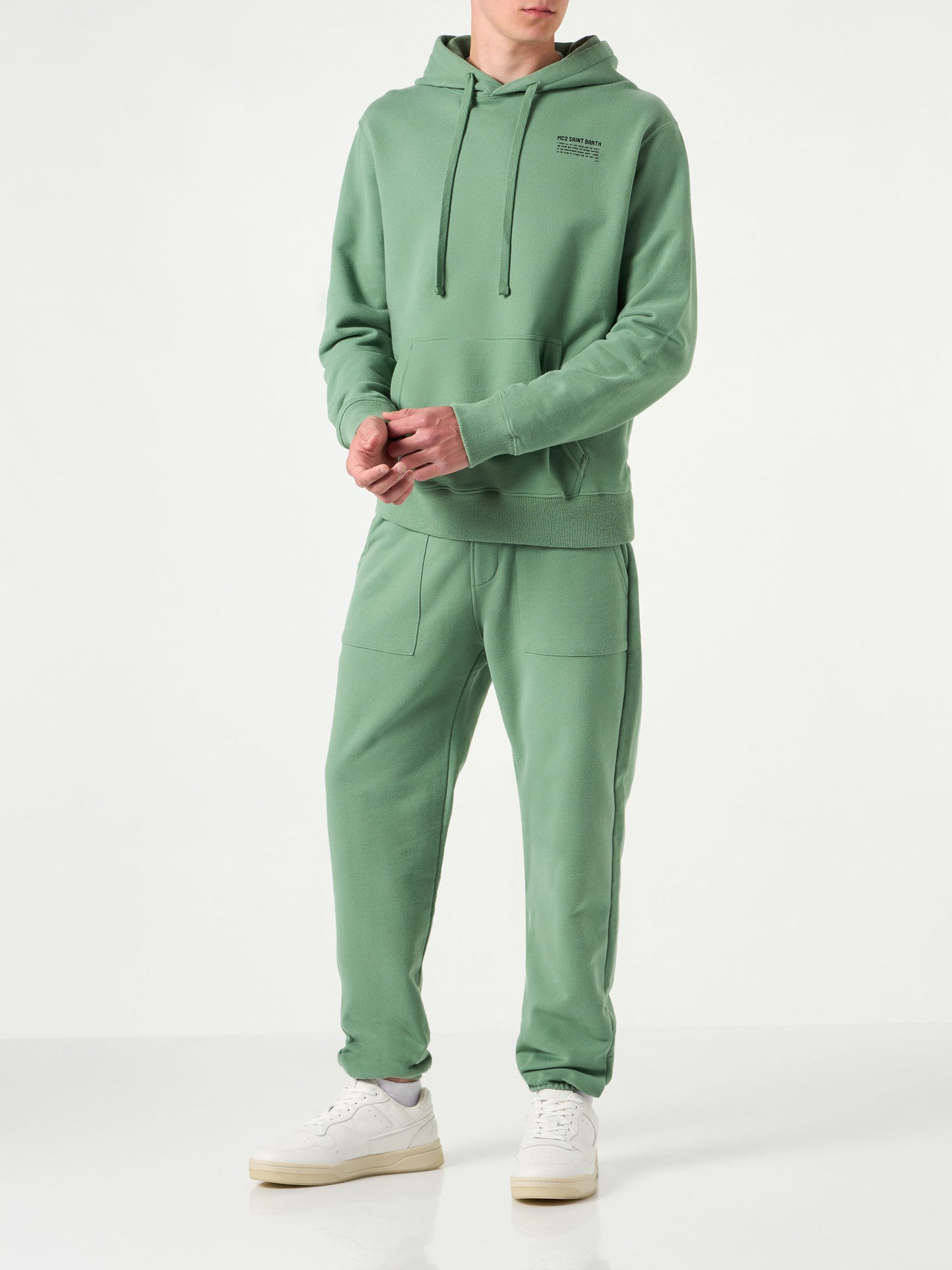 Felpa con cappuccio verde militare | EDIZIONE SPECIALE PANTONE®