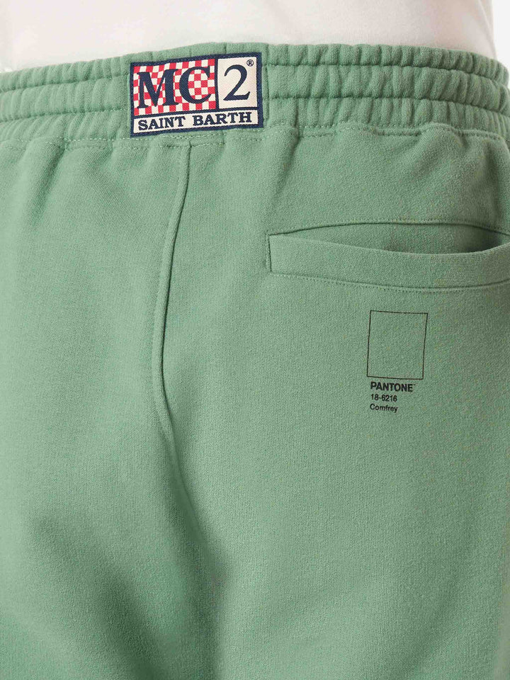 Military green track pants | Pantone® Special Edition