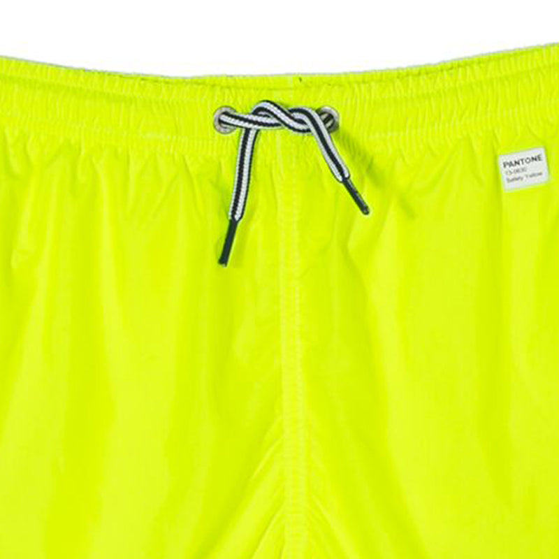 Boy fluo yellow swim shorts | PANTONE® SPECIAL EDITION