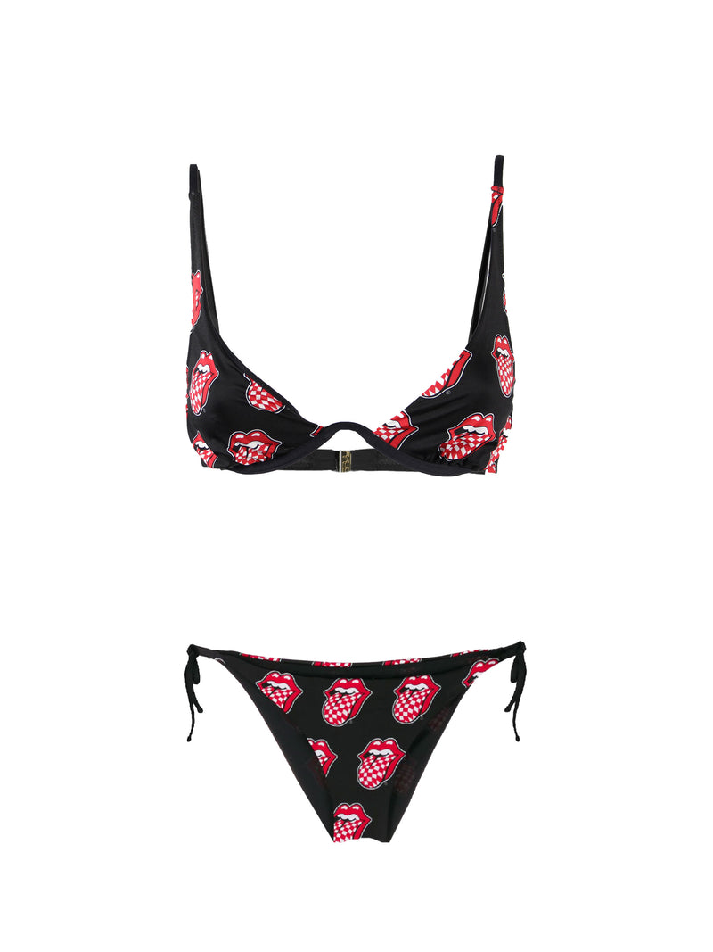 Bikini a triangolo con ferretto Rolling Stones® V