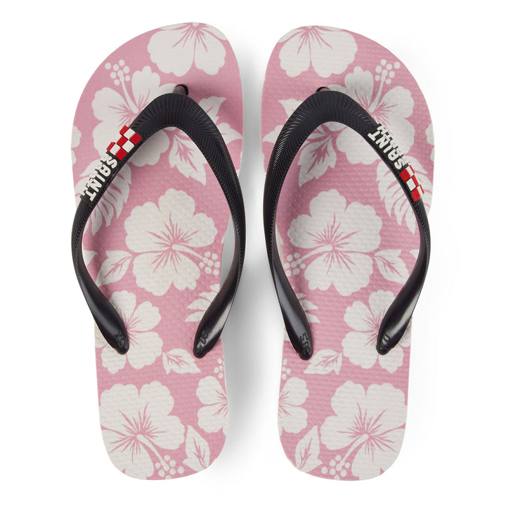 Infradito Bambina con stampa ibiscus hawaiano