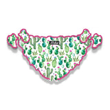 Girl swim briefs with cactus