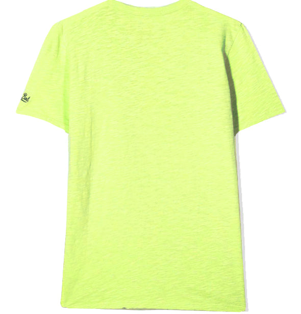 Ufo spacecraft yellow fluo boy t-shirt - MC2 Saint Barth