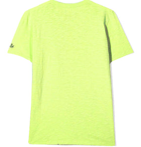 Ufo spacecraft yellow fluo boy t-shirt - MC2 Saint Barth