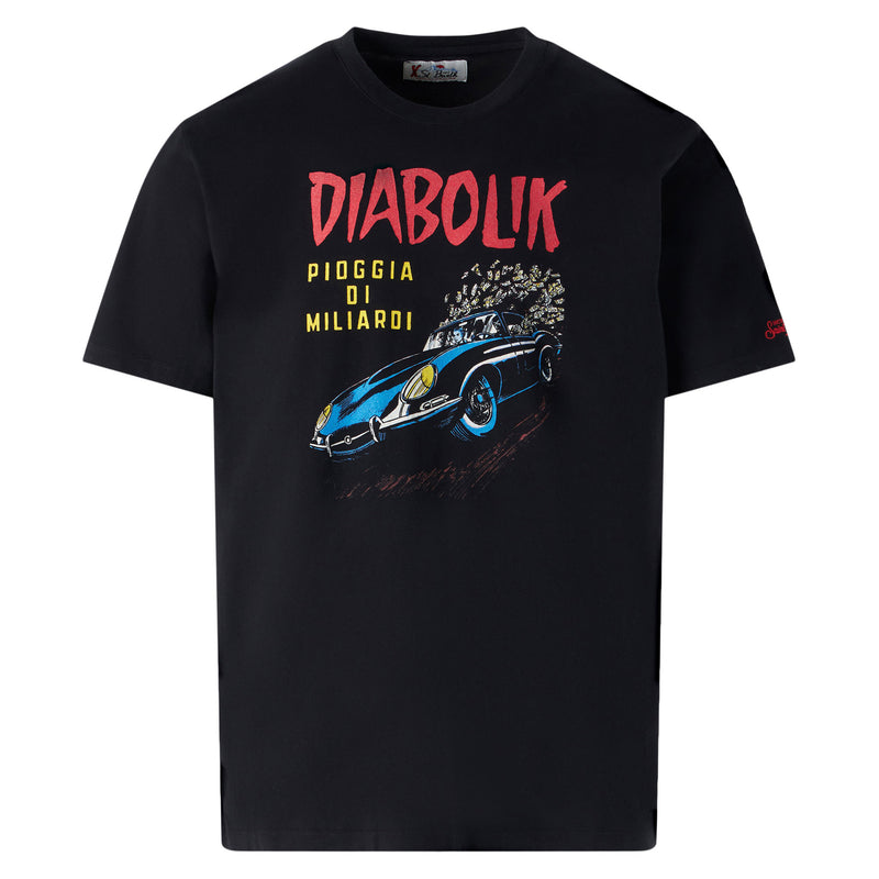 T-shirt in caldo cotone con stampa Diabolik | DIABOLIK EDIZIONE SPECIALE