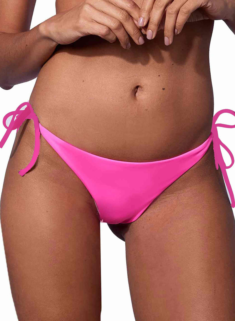 Pink fluo swim briefs