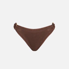Crinkle brown swim briefs - MC2 Saint Barth